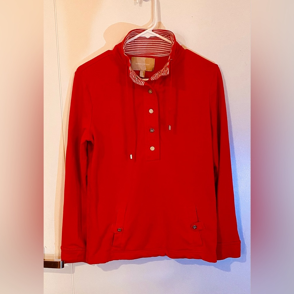 💰5/$25 Banana Republic Henley Size M